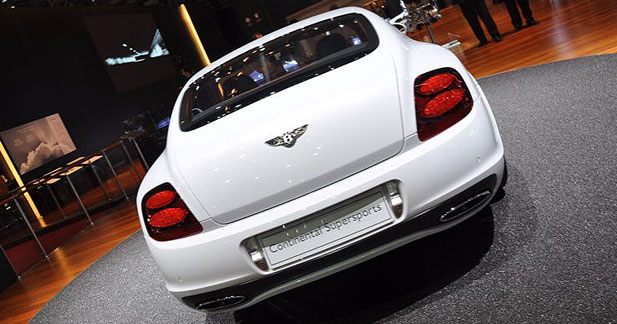 Bentley Continental Supersports : sportive au sang vert - Des rejets de CO2 en baisse de 70%