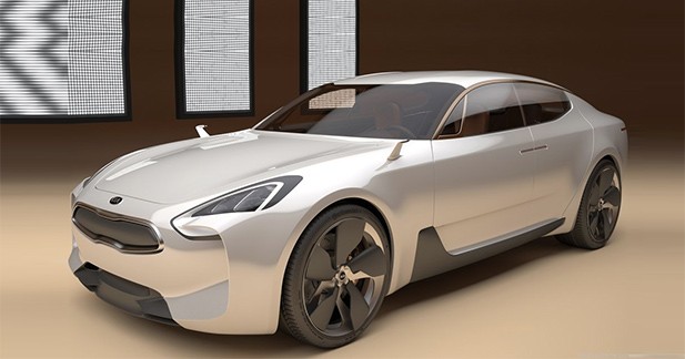 Le concept Kia GT produit en série à partir de 2016 - Pour l'image avant tout