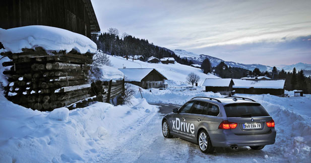 Les bienfaits du xDrive BMW - Conduire sur la neige