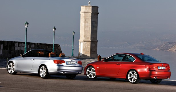 BMW Série 3 Coupé et Cabriolet : subtiles retouches - Plus puissantes et plus sobres