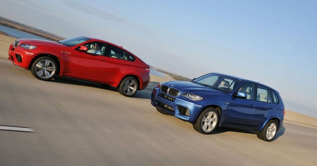 BMW X5 et X6 M : duo de choc - Un V8 turbo débordant de couple