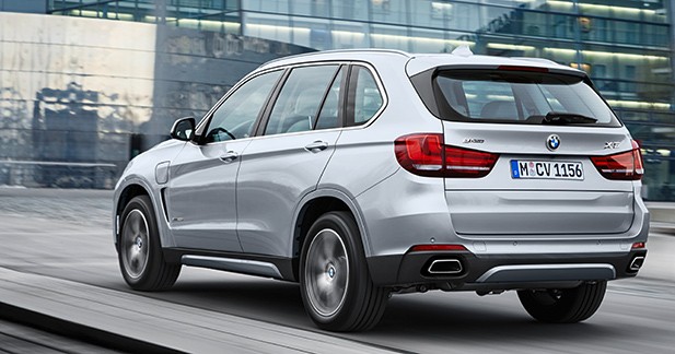 BMW X5 xDrive40e : l'hybride rechargeable de série - Jusqu'à 31 km d'autonomie en tout électrique