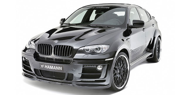 BMW X6 Hamann Tycoon : l'allemand prend du volume - Noir c'est noir
