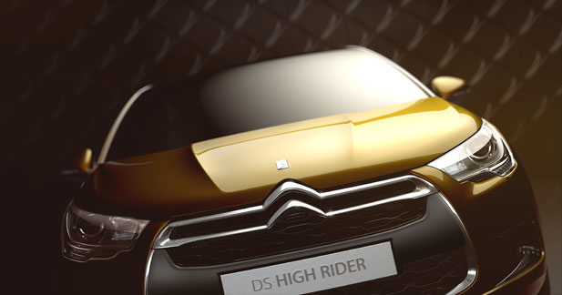 Citroën High Rider Concept : la DS4 tombe le masque - Une motorisation hybride pour le concept