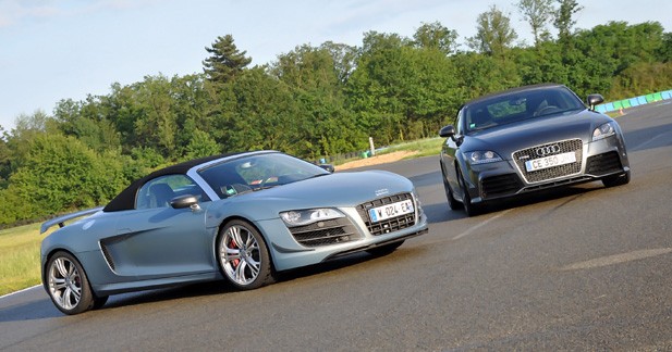 Comparatif Audi R8 GT Spyder & TT RS+ : Les jusqu'au-boutistes - TT RS+ : La singularité du 5 cylindres