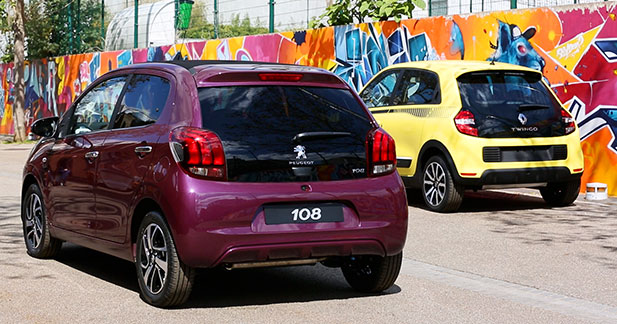 Exclusif : la Peugeot 108 face à la nouvelle Renault Twingo - Bilan