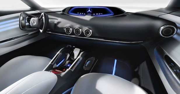 Concept Mercedes G-Code : concentré de technologies - Un moteur hybride à l'hydrogène