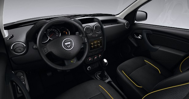 Mondial Auto 2014 : Dacia Duster Air, la série limitée - Le jaune est sa couleur 