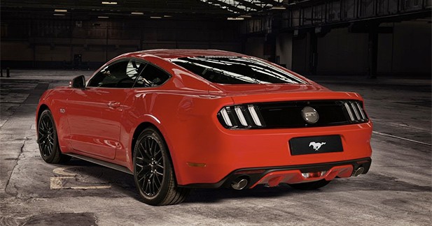 Nouvelle Ford Mustang : déjà plus de 500 000 configurations observées sur internet - En rouge et noir