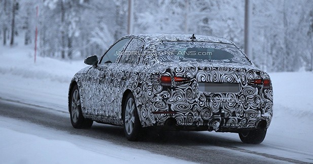 Spyshot : la nouvelle Audi A4 peaufine ses réglages en conditions extrêmes - Vers d'avantage d'habitabilité