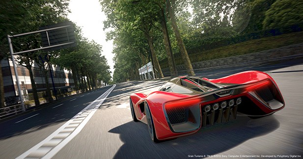 SRT lève le voile sur son Tomahawk Vision Gran Turismo - Un design venu du futur