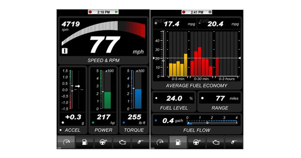 Caraudiovidéo : 15 applications iPhone pour la voiture - DashCommand OBD II