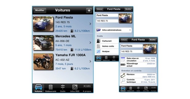 Caraudiovidéo : 15 applications iPhone pour la voiture - Car Manager
