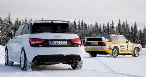Essai Audi A1 quattro 256 ch : Mission impossible, Holiday on ice ! - Digne héritière