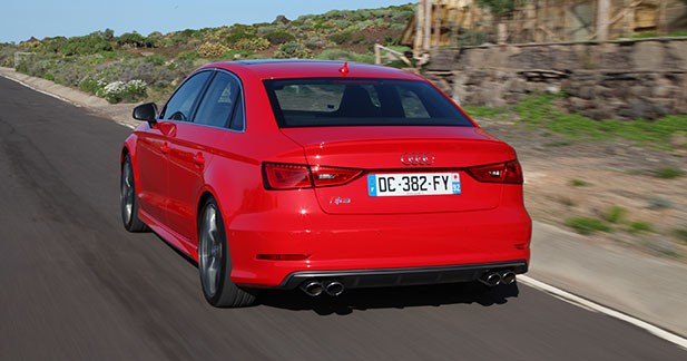 Essai Audi S3 berline : sobrement efficace - Une motricité hors pair