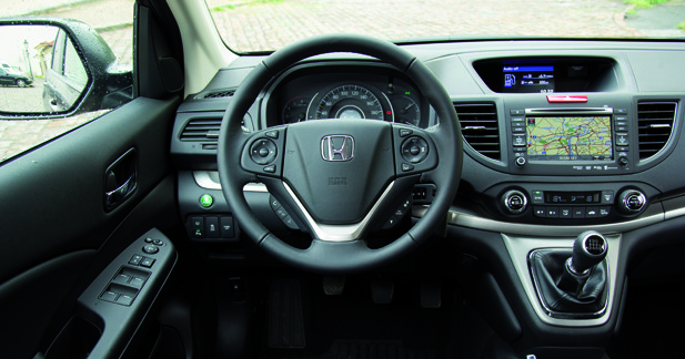 Essai Honda CR-V 1.6 i-DTEC : petit diesel, grandes qualités - Uniquement disponible en 2 roues motrices, le Honda CR-V 1.6 i-DTEC est une belle révélation