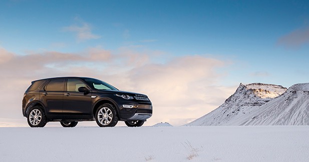 Essai Land Rover Discovery Sport : le goût de l'aventure - L'Islande enneigée comme terrain d'essai