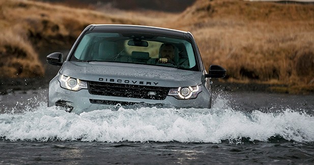 Essai Land Rover Discovery Sport : le goût de l'aventure - Traverser une rivière ne l'effraie pas une seconde