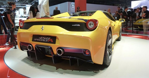 Mondial Auto 2014 : Ferrari 458 Speciale A - Un vrai travail aérodynamique