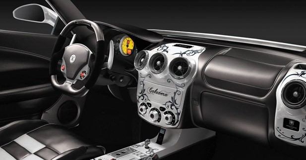 Ferrari F430 Calavera : hommage infernal - 2 turbos pour un total de 707 chevaux