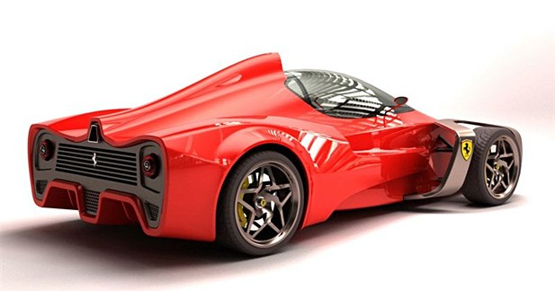 Ferrari Zobin Concept : design d’anticipation - Quelle imagination !