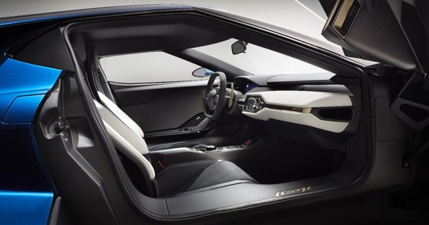 Detroit 2015 : voici la nouvelle Ford GT de série ! - Fibre de carbone et DRS