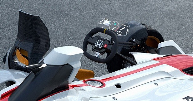 Honda Project 2&4 : un siège, quatre roues, et c'est tout - 215 ch pour 405 kg
