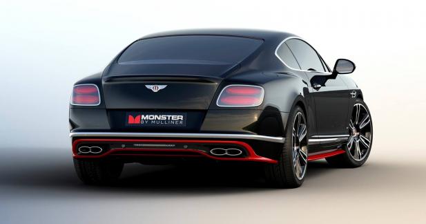 La Bentley Continental GT monte le son avec Monster - Un mur du son à elle toute seule