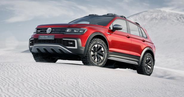 Volkswagen Tiguan GTE Active Concept : hybride sauce rallye-raid - Jusqu'à 225 ch et 930 km d'autonomie