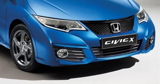 La Honda Civic X file en concessions - À partir de 26 100 euros