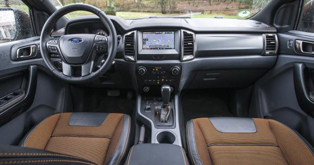 Essai Ford Ranger TDCi 200 Wildtrack (double cabine) : le pickup haut de gamme - Des équipements de berline