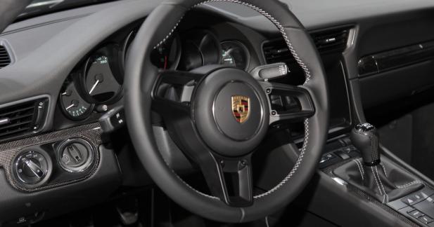 Porsche 911 R : radicale et rétro - Avec une boîte mécanique à six rapports