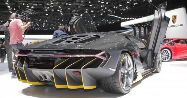 Lamborghini Centenario LP770-4 : en hommage à Ferruccio - À peine plus véloce que l'Aventador SV