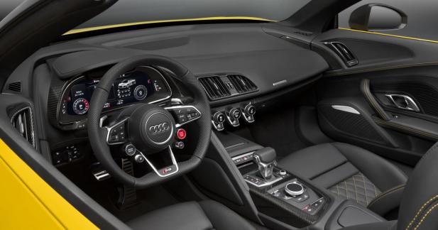 Audi R8 V10 Spyder : rigidité accrue - Une vie à bord plus agréable