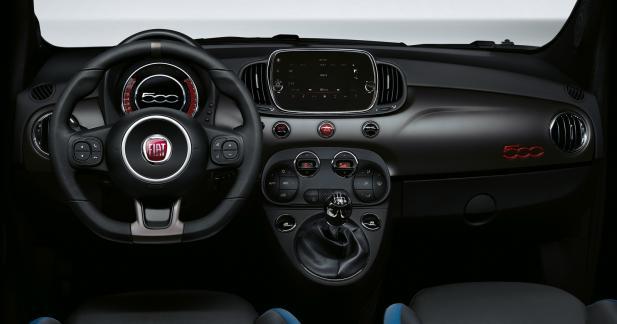 Fiat 500S restylée : à partir de 14 990 euros - Le système d'info-divertissement 7 pouces de série