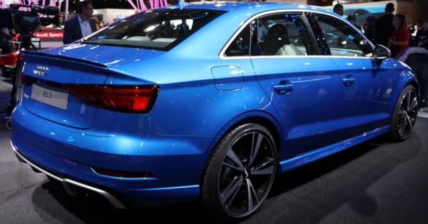 Audi RS3 Berline : la quatre portes enfin à cinq pattes - Une commercialisation en Europe incertaine