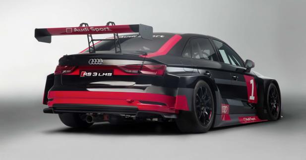 Audi RS3 LMS : un vrai bolide de course pour seulement 99 000 euros - Un cylindre et deux roues motrices en moins