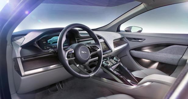 Jaguar I-Pace : 400 ch et 500 km d'autonomie pour le SUV électrique - 0 à 60 mph en près de 4 secondes