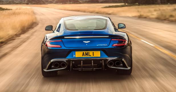 Aston Martin Vanquish S 2017 : 600 ch pour faire oublier le turbo - 0 à 100 km/h en 3,5 secondes