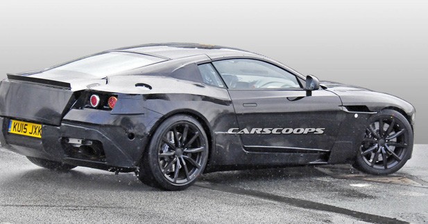 Spyshots : la future Aston Martin surprise au grand jour - Pas avant 2016