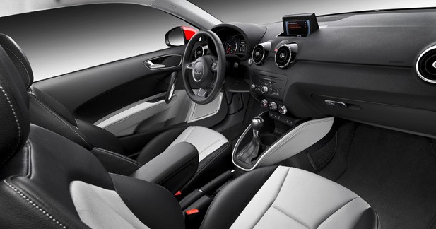 L'Audi A1 dévoilée : le concentré d’Audi - Un habitacle très raffiné