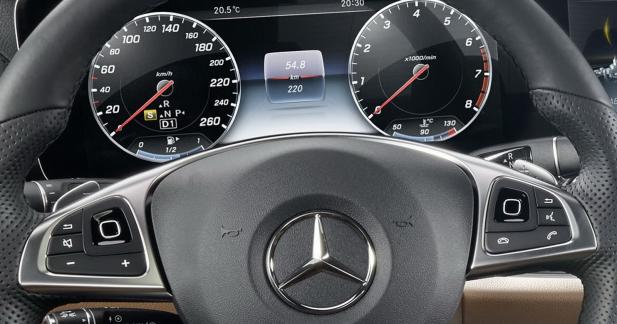 La nouvelle Mercedes Classe E se dévoile de l'intérieur - Une auto très tactile