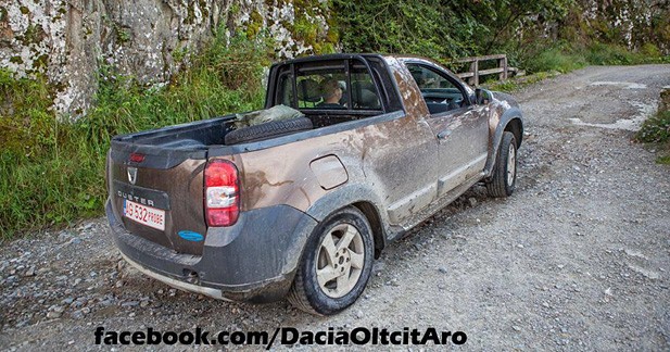 Dacia Duster pick-up : la version finale en approche - Rendez-vous à Paris ?