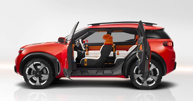 Citroën AirCross concept : le futur rival du Renault Kadjar ? - Des portes antagonistes