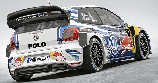 Voici la nouvelle Volkswagen Polo WRC pilotée par Sébastien Ogier - Plus de 300 ch