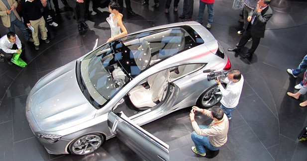 Dossier : les nouveautés du salon de Shanghai - Mercedes Concept A