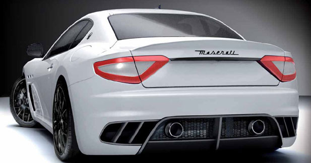 Maserati GranTurismo MC Concept : + 10 ch , - 500 kg - Presque 500 kg de moins