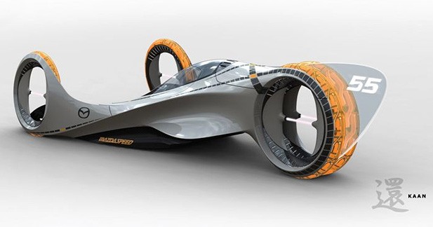 Mazda Kaan : la F1 zéro émission - L’énergie ? Dans le revêtement des routes !