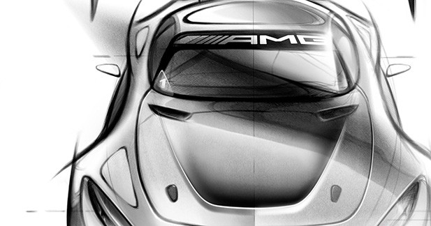 Mercedes-AMG GT3 : premières esquisses du modèle de compétition - Arrivée sur circuit en 2016