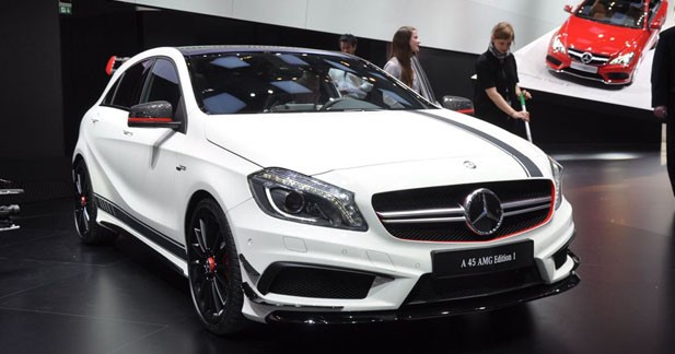 Mercedes A 45 Amg Double Premiere Pour Un Anniversaire